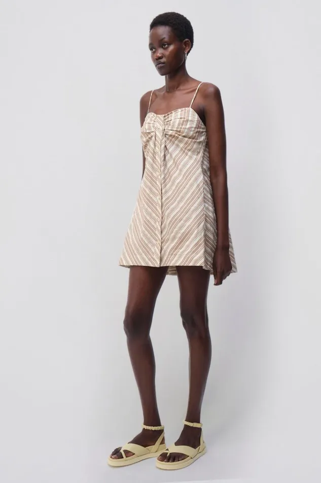 Women Kendall Dress Natural White Multi Jonathan Simkhai Dresses and Jumpsuits
