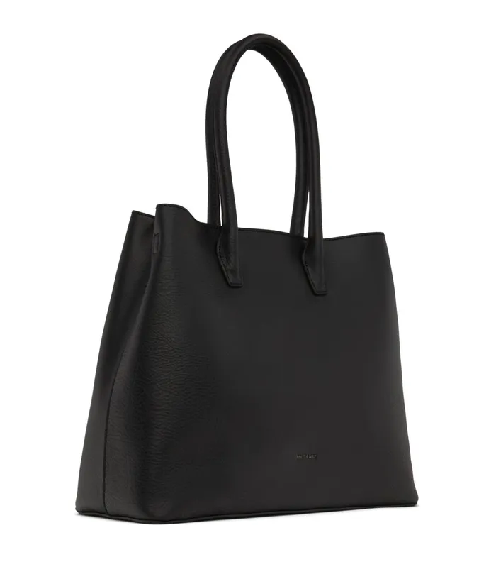 Women Krista Vegan Satchel 8211 Dwell Blackblack Matt and Nat Satchels