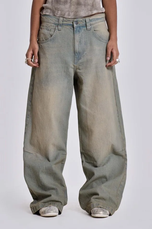 Women Light Wash Colossus Jeans Jaded London Jeans
