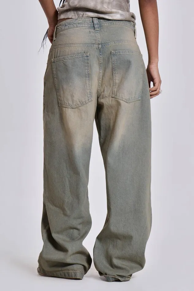 Women Light Wash Colossus Jeans Jaded London Jeans