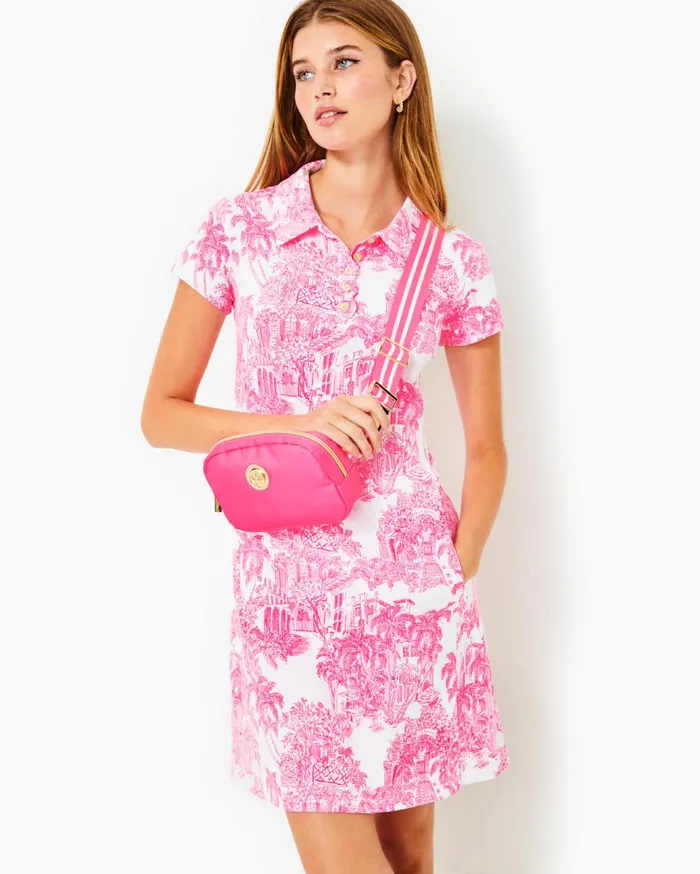 Women Lilly Pulitzer Activewear UPF 50 Luxletic Frida Scallop Polo Dress Spearmint Golf Till You Drop Women Lilly Pulitzer Activewear UPF 50 Luxletic Frida Scallop Polo Dress Spearmint Golf Till You Drop