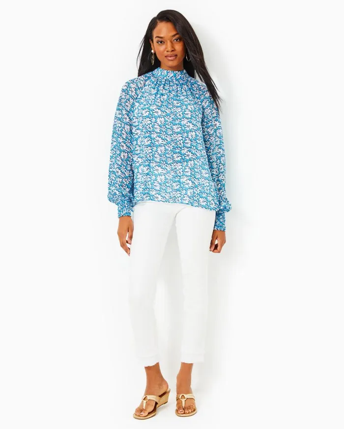 Women Lilly Pulitzer Bottoms 29034 South Ocean High Rise Skinny Jean Resort White Women Lilly Pulitzer Bottoms 29034 South Ocean High Rise Skinny Jean Resort White