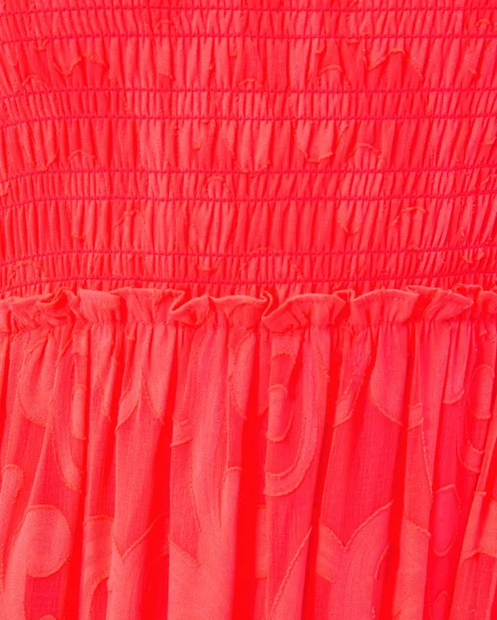 Women Lilly Pulitzer Dresses Carlynn Satin Maxi Bow Dress Pink Palms Women Lilly Pulitzer Dresses Carlynn Satin Maxi Bow Dress Pink Palms