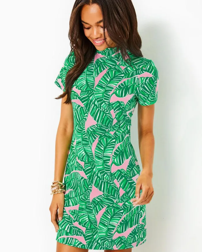 Women Lilly Pulitzer Dresses Hallie Short Sleeve Dress Multi Via Amore Spritzer Women Lilly Pulitzer Dresses Hallie Short Sleeve Dress Multi Via Amore Spritzer