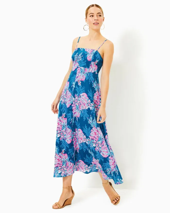 Women Lilly Pulitzer Dresses Siarra Stretch Dress Resort White Caliente Pucker Jacquard Women Lilly Pulitzer Dresses Siarra Stretch Dress Resort White Caliente Pucker Jacquard