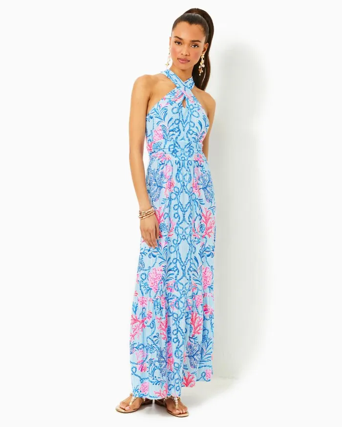 Women Lilly Pulitzer Dresses Siarra Stretch Dress Resort White Caliente Pucker Jacquard Women Lilly Pulitzer Dresses Siarra Stretch Dress Resort White Caliente Pucker Jacquard