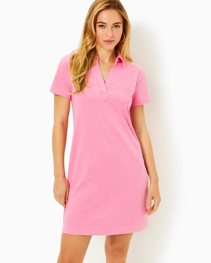 Women Lilly Pulitzer Dresses UPF 50 Dune Dress Barton Blue St Tropez Stripe Women Lilly Pulitzer Dresses UPF 50 Dune Dress Barton Blue St Tropez Stripe