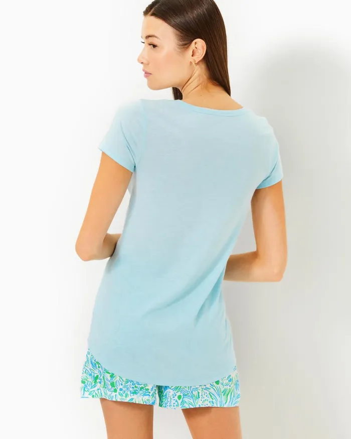 Women Lilly Pulitzer Tops Etta Scoop Neck Top Mizner Red Seaside Harbour Women Lilly Pulitzer Tops Etta Scoop Neck Top Mizner Red Seaside Harbour