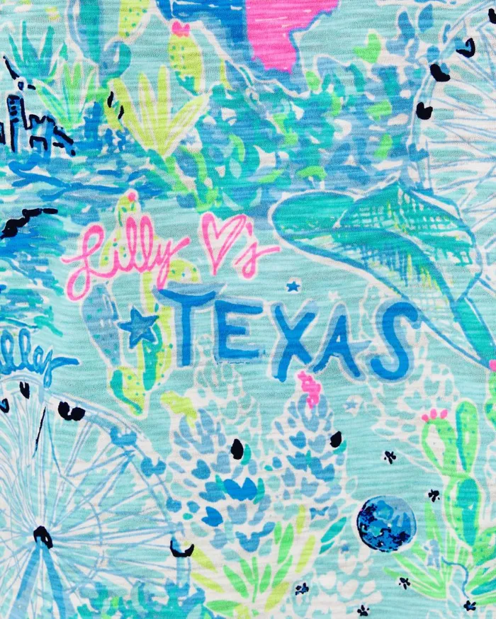 Women Lilly Pulitzer Tops Etta VNeck Top Multi Lilly Loves Marthas Vineyard Women Lilly Pulitzer Tops Etta VNeck Top Multi Lilly Loves Marthas Vineyard