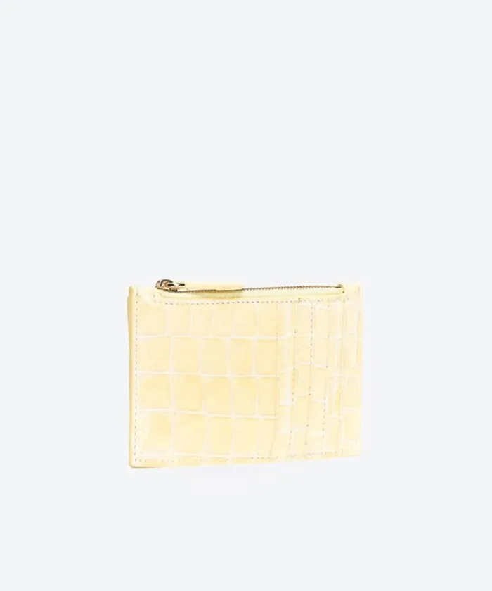 Women Limited Edition Pinko PINKO Galleria Shiny Crocprint Card Holder Haylightgold Women Limited Edition Pinko PINKO Galleria Shiny Crocprint Card Holder Haylightgold