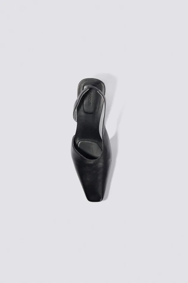 Women Mac Slingback Black Jonathan Simkhai Footwear
