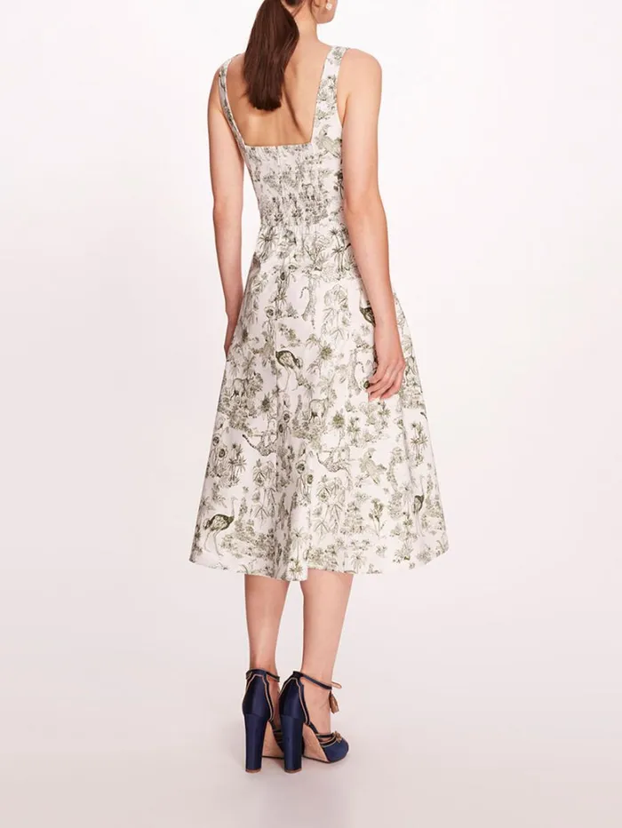 Women Marchesa Dresses Elowen Dress Ivorygreen Women Marchesa Dresses Elowen Dress Ivorygreen