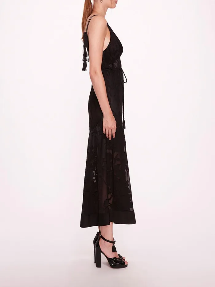 Women Marchesa Dresses Niobe Slip Dress Black Women Marchesa Dresses Niobe Slip Dress Black