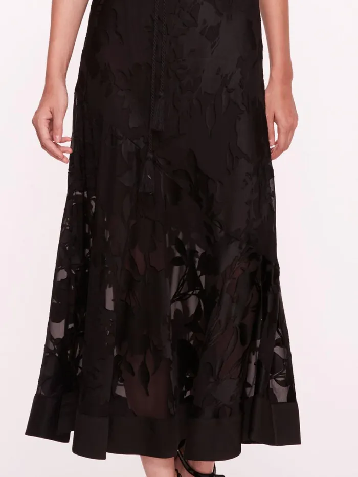 Women Marchesa Dresses Niobe Slip Dress Black Women Marchesa Dresses Niobe Slip Dress Black