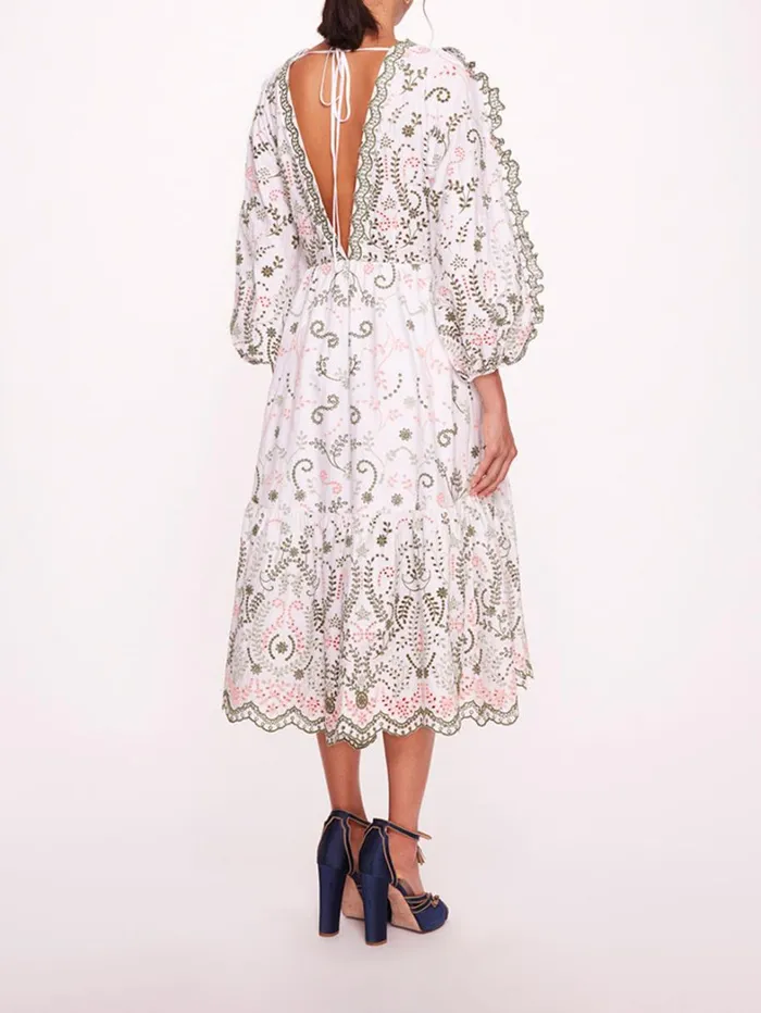 Women Marchesa Dresses Tulip Mint Multi