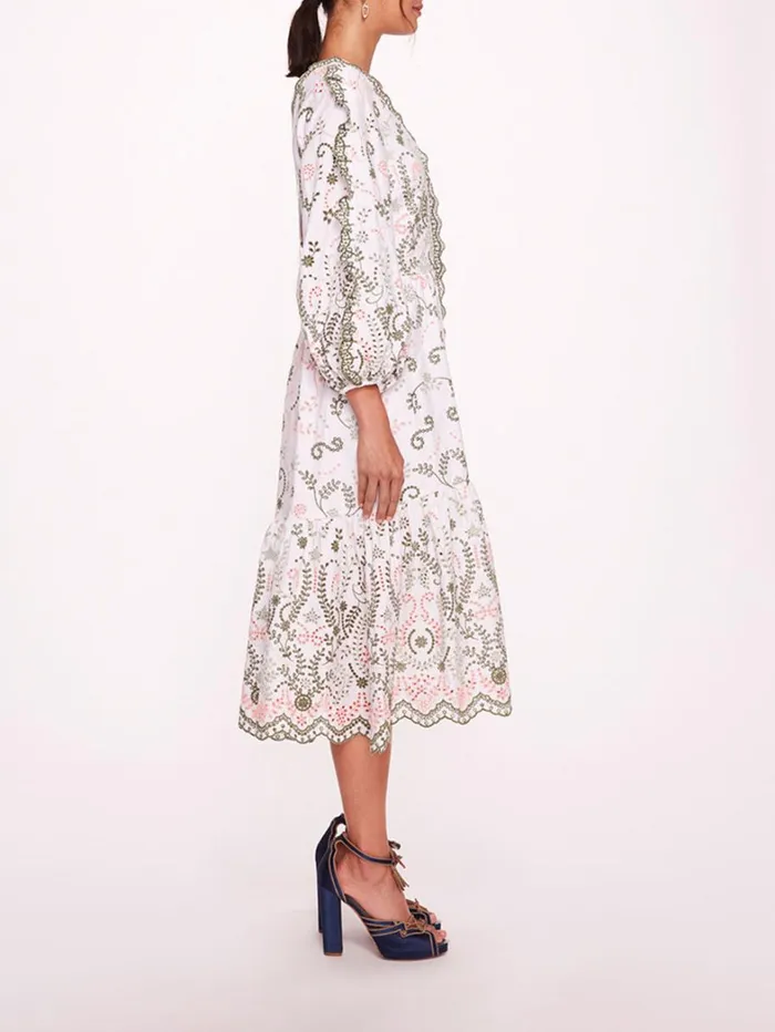 Women Marchesa Dresses Tulip Mint Multi