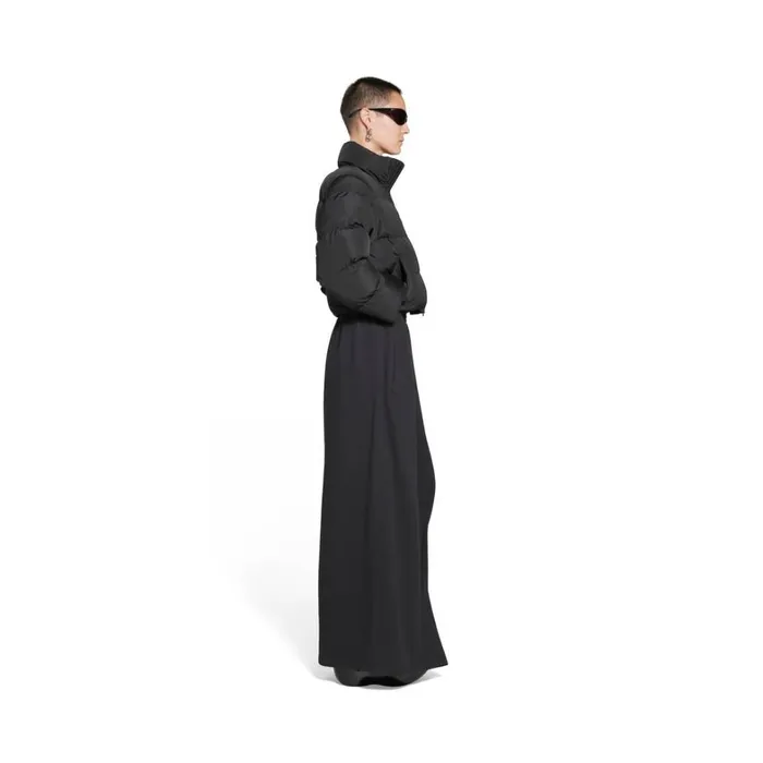 WomenMen Coats and Jackets Balenciaga Shrunk Puffer In Black