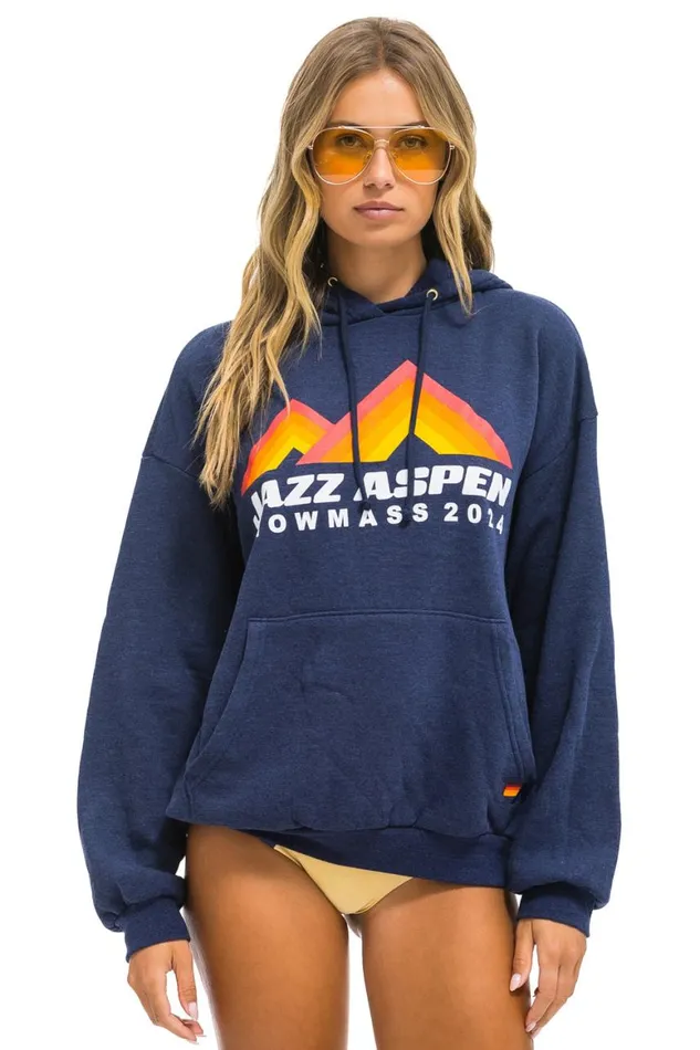 WomenMen Hoodies Aviator Nation Jazz Aspen Snowmass 2024 Pullover Hoodie Relaxed 8211 Navy WomenMen Hoodies Aviator Nation Jazz Aspen Snowmass 2024 Pullover Hoodie Relaxed 8211 Navy