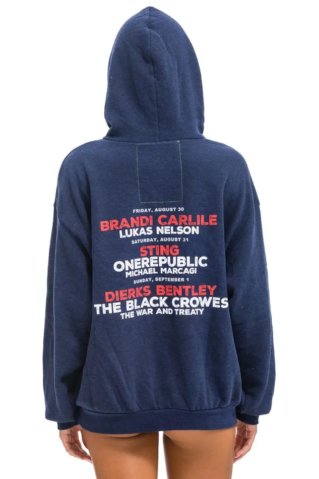 WomenMen Hoodies Aviator Nation Jazz Aspen Snowmass 2024 Pullover Hoodie Relaxed 8211 Navy