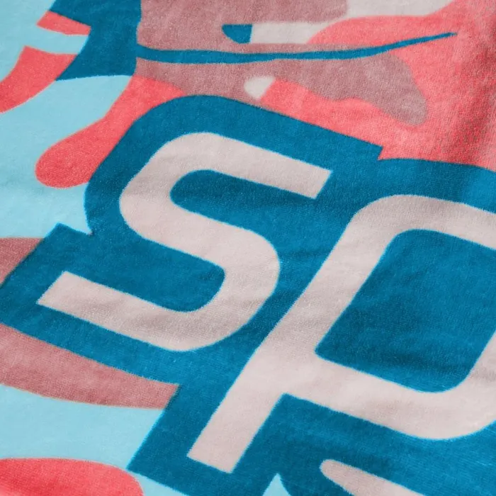WomenMenKids Swim Accessories Speedo Printed Beach Towel PinkCoral