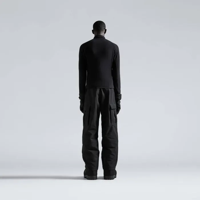WomenMen Ski Balenciaga Skiwear 8211 3b Sports Icon Zipup Jacket In Black