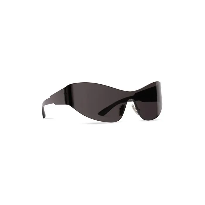 WomenMen Sunglasses Balenciaga Mono Cat 20 Sunglasses In Black