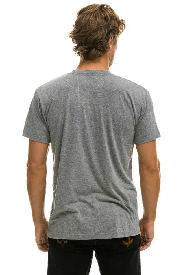 WomenMen Tees Aviator Nation North Shore Tee 8211 Heather Grey