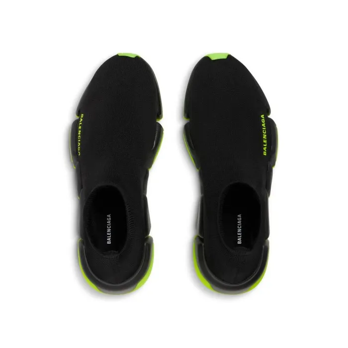 WomenMen Trainers Balenciaga Speed 20 Recycled Knit Trainers In Black