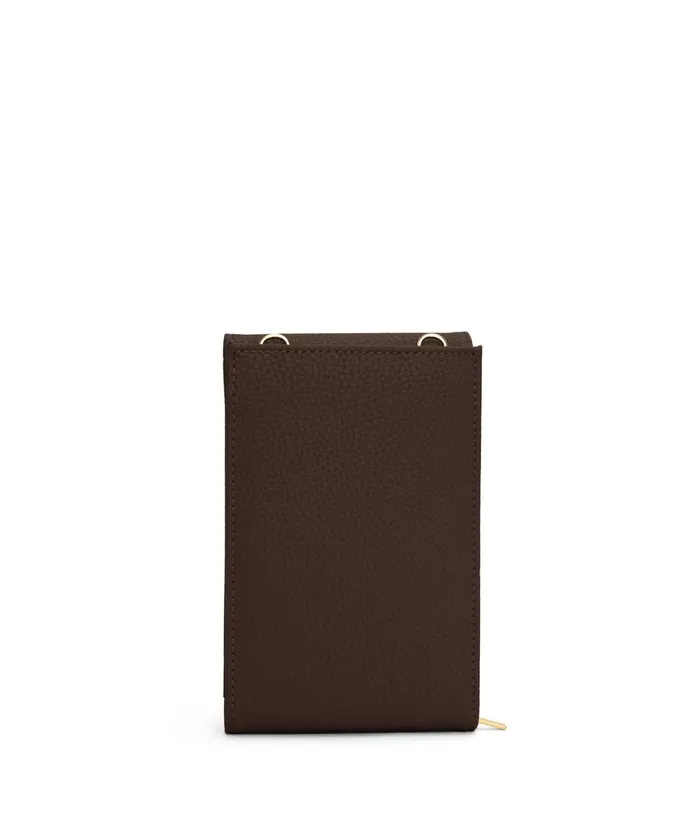 Women Met Vegan Crossbody Wallet 8211 Purity Chocolate Matt and Nat Cell Phone Holders
