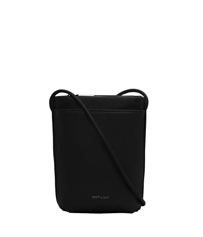 Women Mille Vegan Crossbody Bag 8211 Loom Black Shiny Nickel Matt and Nat Crossbody Women Mille Vegan Crossbody Bag 8211 Loom Black Shiny Nickel Matt and Nat Crossbody