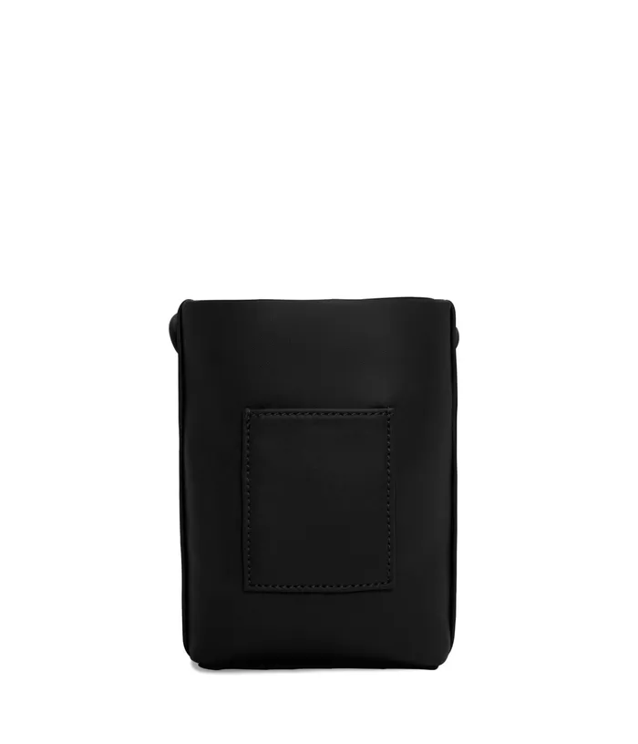 Women Mille Vegan Crossbody Bag 8211 Loom Black Shiny Nickel Matt and Nat Crossbody