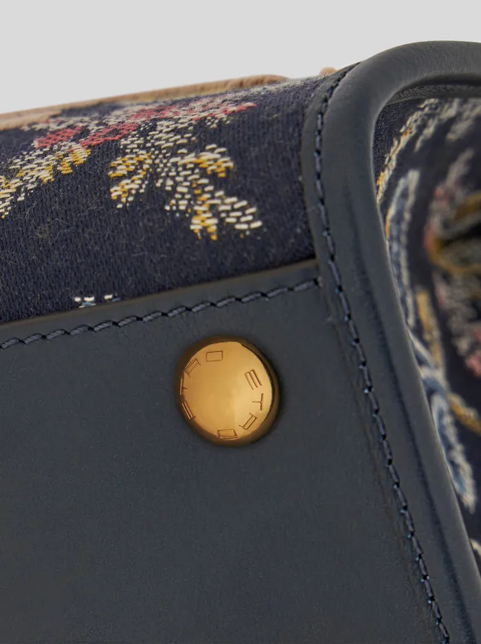 Women Mini Jacquard Love Trotter Bag With MultiColoured Apples Etro Shopping Bags