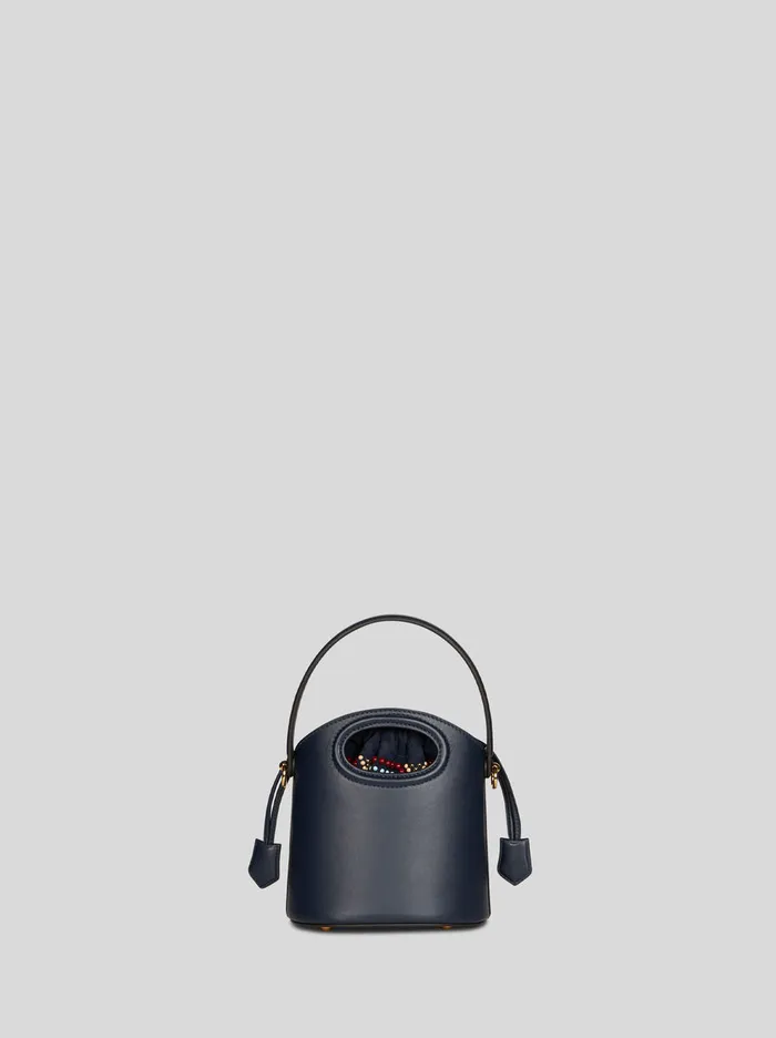Women Mini Leather Saturno Bag Etro Saturno