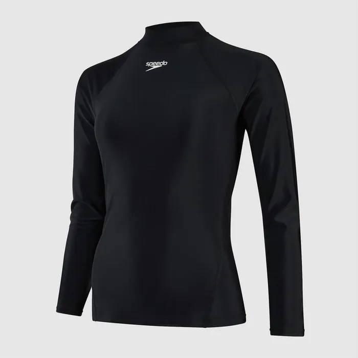 Women Modest Swimwear Speedo Women039s Long Sleeved Sun Protection Top BlackWhite Women Modest Swimwear Speedo Women039s Long Sleeved Sun Protection Top BlackWhite