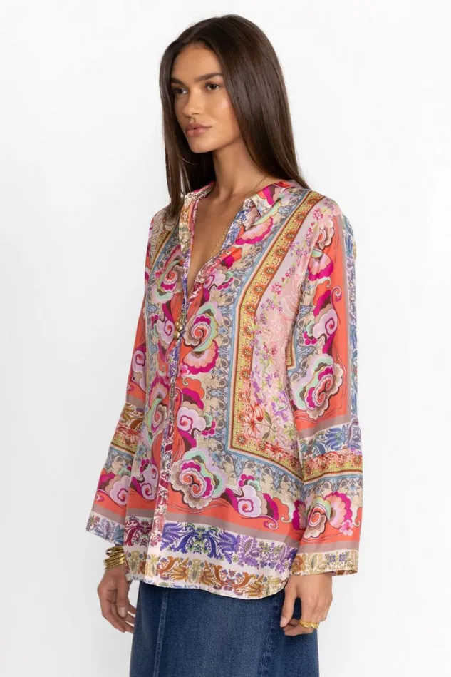 Women MODEY DELIA TUNIC Modey Johnny Was Tops Women MODEY DELIA TUNIC Modey Johnny Was Tops