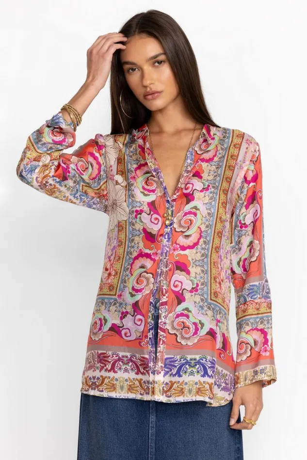 Women MODEY DELIA TUNIC Modey Johnny Was Tops Women MODEY DELIA TUNIC Modey Johnny Was Tops