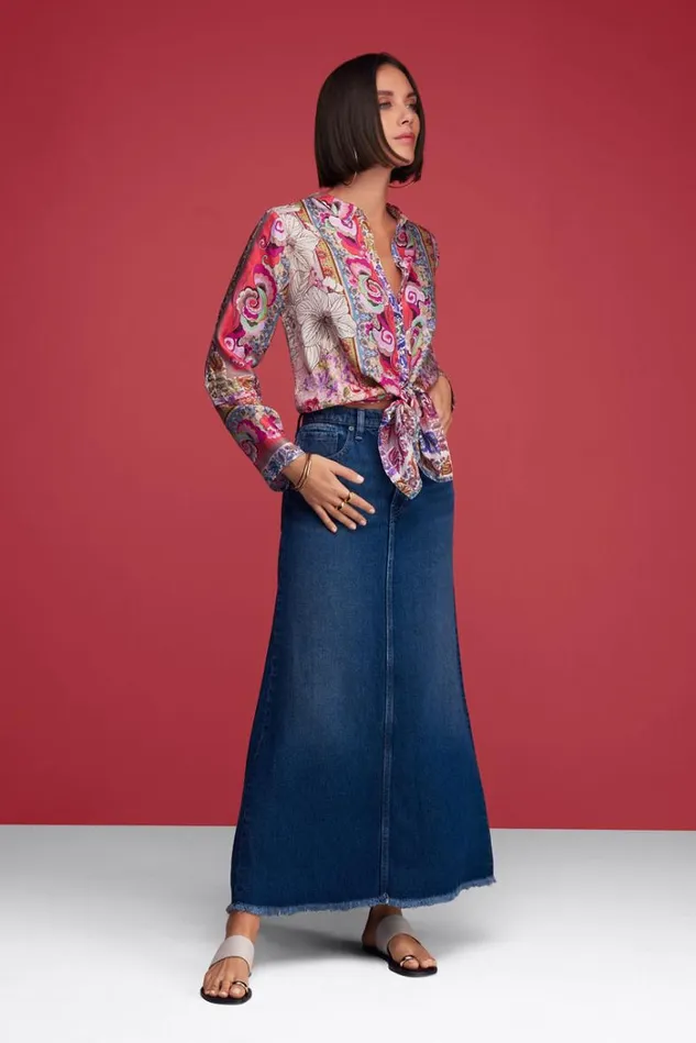 Women MODEY DELIA TUNIC Modey Johnny Was Tops Women MODEY DELIA TUNIC Modey Johnny Was Tops