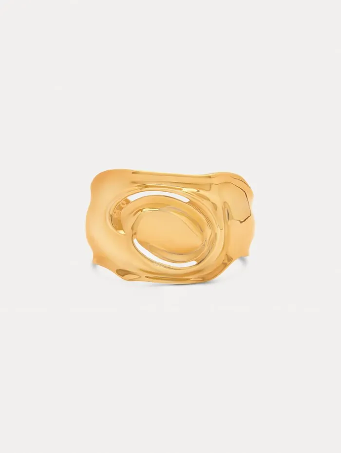 Women O Cuff Bracelet Gold Oscar De La Renta Bracelets