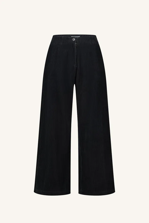 Women Odin Cord Pants Midnight Bybar Trousers