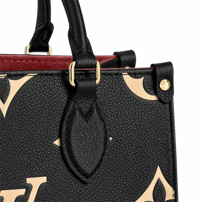 Women Onthego Bag Louis Vuitton Louis Vuitton Onthego PM M45659 Black Beige 8211 Louis Vuitton Handbag Store