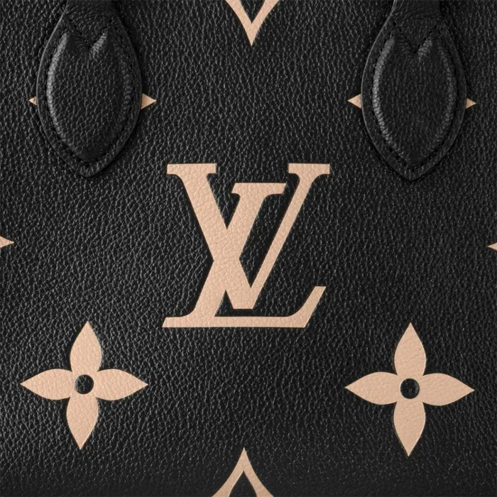 Women Onthego Bag Louis Vuitton Louis Vuitton Onthego PM M45659 Black Beige 8211 Louis Vuitton Handbag Store