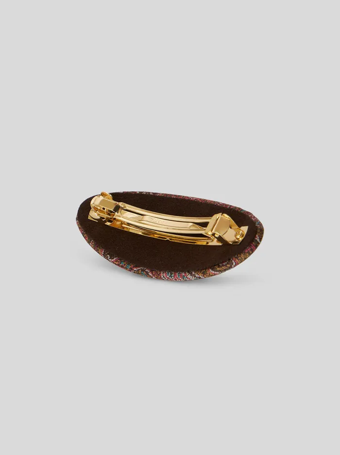 Women Oval Paisley Clip With Pegaso Etro Hair Accessories