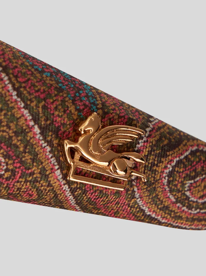 Women Paisley Hair Band With Pegaso Etro Hair Accessories