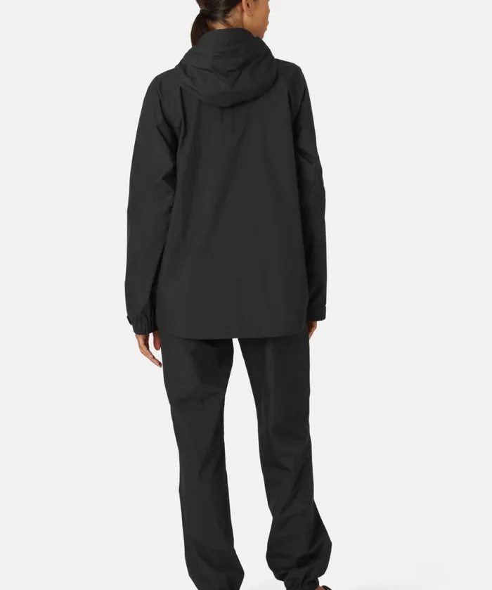 Women Raincoats Ilse Jacobsen Rain Jacket 8211 Black
