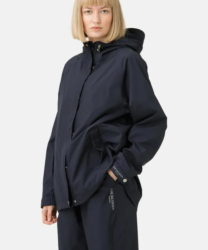 Women Raincoats Ilse Jacobsen Rain Jacket 8211 Dark Indigo Women Raincoats Ilse Jacobsen Rain Jacket 8211 Dark Indigo