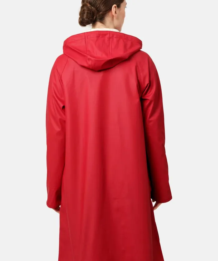 Women Raincoats Ilse Jacobsen Raincoat 8211 Deep Red