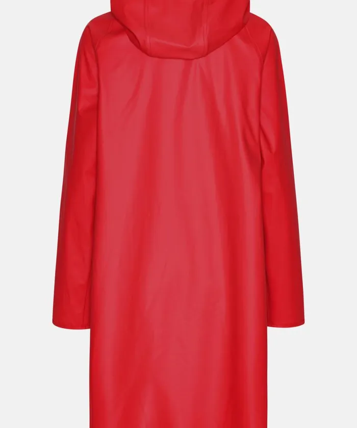 Women Raincoats Ilse Jacobsen Raincoat 8211 Deep Red