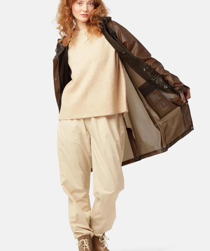 Women Raincoats Ilse Jacobsen Raincoat 8211 Otter Women Raincoats Ilse Jacobsen Raincoat 8211 Otter