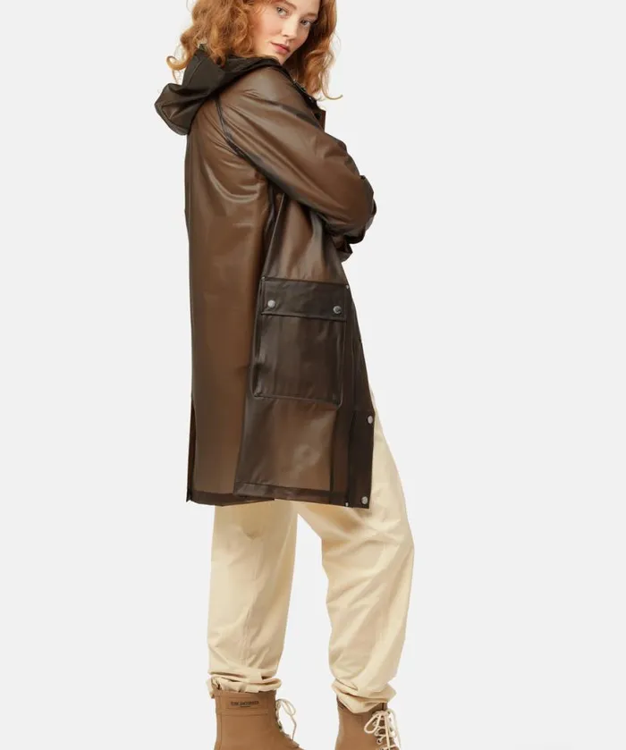 Women Raincoats Ilse Jacobsen Raincoat 8211 Otter Women Raincoats Ilse Jacobsen Raincoat 8211 Otter