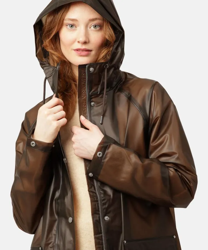 Women Raincoats Ilse Jacobsen Raincoat 8211 Otter Women Raincoats Ilse Jacobsen Raincoat 8211 Otter